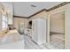 Functional kitchen with white appliances, tile backsplash, and ample counter space at 6203 Courtside Dr # 21, Bradenton, FL 34210