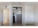 Open closet showcasing shelving, drawers, and ample storage space for an organized and functional design at 7000 Gulf Dr # 205, Holmes Beach, FL 34217