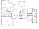 Detailed floorplan of the home highlighting room dimensions and layout at 7626 Double Pine Dr, Sarasota, FL 34240