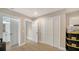 Hallway featuring storage closets and access to bathroom and another room at 878 Freeling Dr, Sarasota, FL 34242