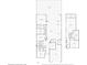 Floor plan of a two-story home with multiple bedrooms, bathrooms, and living spaces at 17904 Palmiste Dr, Bradenton, FL 34202