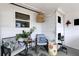 Cozy seating area with woven pendant lighting at 3219 Florida Blvd, Bradenton, FL 34207