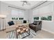 Inviting living room featuring comfortable seating, natural light, and a stylish decor at 5561 Cannes Cir # 5101, Sarasota, FL 34231