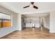 Open-concept kitchen boasts stainless steel appliances and sleek countertops at 609 25Th W Ave, Bradenton, FL 34205