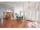 Welcoming foyer featuring a dining area with seamless flow into kitchen and living spaces, creating an inviting atmosphere at 6675 Easton Dr, Sarasota, FL 34238