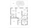 Detailed floor plan showcasing the layout of the home and property dimensions at 6909 34Th W Ave, Bradenton, FL 34209