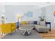 Cozy living room with a comfortable sectional sofa and stylish decor at 6909 34Th W Ave, Bradenton, FL 34209