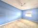Comfortable bedroom has wall-to-wall carpeting and a window for natural light at 7201 29Th Avenue W Dr # 306, Bradenton, FL 34209