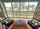 Relaxing sunroom with comfortable seating and view of the beautifully landscaped surroundings at 7201 29Th Avenue W Dr # 306, Bradenton, FL 34209