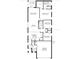 Detailed floor plan showcasing the layout of the home, including bedrooms, bathrooms, and living spaces at 11015 High Noon Trl, Parrish, FL 34219