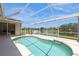 Enclosed pool with a gorgeous lake view, perfect for relaxation and entertainment at 12007 Clubhouse Dr, Lakewood Ranch, FL 34202