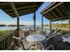 Community gazebo with seating and views of the water, a perfect spot for relaxation at 1609 Bayhouse Point Dr # 232, Sarasota, FL 34231