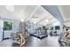 Bright fitness center with state-of-the-art equipment, including treadmills, elliptical, and weight machines at 1609 Bayhouse Point Dr # 232, Sarasota, FL 34231