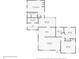 First floor layout features a spacious living room, kitchen, three bedrooms and two baths at 2004 19Th W St, Bradenton, FL 34205
