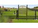 Well-maintained community dog park with clearly posted rules for responsible pet owners at 229 Alento Ct, Nokomis, FL 34275