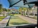 Enjoy outdoor recreation with this bocce ball court near covered seating and lush landscaping at 3120 Oriole Dr # 101, Sarasota, FL 34243