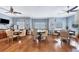Comfortable common room with tables and chairs for gatherings and socializing at 3430 77Th W St # 103, Bradenton, FL 34209