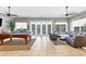 Spacious recreational room with pool table, comfortable seating, and access to the pool at 3430 77Th W St # 103, Bradenton, FL 34209