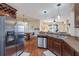 Bright kitchen view looking toward the dining area and Gathering room at 4119 101St E Ave, Parrish, FL 34219