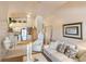 Open floor plan living room flows into kitchen at 4244 Central Sarasota Pkwy # 726, Sarasota, FL 34238