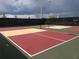 Outdoor pickleball court ready for play, offering recreational activities within the community at 5268 Boca Raton Ave, Sarasota, FL 34234