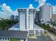 A modern condo features a rooftop pool, sleek design, and a prime urban location at 101 S Gulfstream Ave # 16C, Sarasota, FL 34236