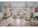 Modern community lounge with stylish furniture, large windows, and a welcoming atmosphere at 16807 Barnwood Pl, Bradenton, FL 34211