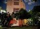 Charming vintage building featuring detailed architectural design and lush landscaping at 210 N 17Th W St # 15, Bradenton, FL 34205