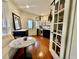 This kitchen features stainless steel appliances, and a marble top table at 210 N 17Th W St # 15, Bradenton, FL 34205