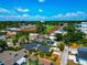 Aerial view of neighborhood featuring surrounding greenery and football stadium at 2620 8Th N Ave, St Petersburg, FL 33713