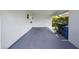 Attached covered carport provides protection from the elements at 2733 Riverbluff Pl # V57, Sarasota, FL 34231