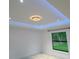 Bright bedroom featuring neutral walls, recessed lighting, and modern light at 2881 Pope St, North Port, FL 34287