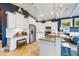 Bright, updated kitchen with stainless appliances and plenty of countertop space at 307B 63Rd St, Holmes Beach, FL 34217