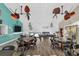 Inviting community room perfect for gatherings, featuring a billiards table, stylish decor, and entertainment area at 3269 Beneva Rd # 203, Sarasota, FL 34232