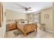 Relaxing bedroom with wood-framed bed and plenty of natural light at 4023 Chestnut Ave, Sarasota, FL 34234