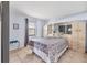 Comfortable bedroom with ample closet space and natural light at 4023 Chestnut Ave, Sarasota, FL 34234