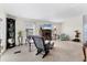 Cozy living room with comfortable seating, a TV, and neutral decor at 4119 13Th E St, Ellenton, FL 34222
