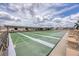 Community shuffleboard courts provide outdoor recreation for residents with seating and shade for spectators at 4119 13Th E St, Ellenton, FL 34222