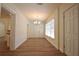 Bright dining room featuring wood floors, chandelier, and a large window at 4506 20Th W St, Bradenton, FL 34207