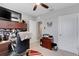 Well-lit home office featuring ample storage, work space, and comfortable office seating at 5111 11Th E St, Bradenton, FL 34203