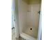 Compact, but clean shower stall, perfect for a quick wash after a day out at 6113 Mckee St, Port Charlotte, FL 33981