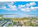 Expansive view of residential real estate near a waterfront at 6627 Heritage Ln, Bradenton, FL 34209