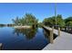 A scenic boardwalk offers a relaxing way to enjoy the waterfront scenery and natural beauty at 107 Woodland Pl # 107, Osprey, FL 34229