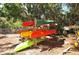 Various kayaks are available for paddling through the scenic waterways at 107 Woodland Pl # 107, Osprey, FL 34229