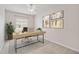 Home office space with modern desk and neutral design at 12183 Longview Lake Cir, Bradenton, FL 34211