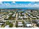 Picturesque aerial view of a delightful home in a scenic community, offering a serene coastal lifestyle at 215 65Th St, Holmes Beach, FL 34217