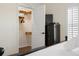 View of walk-in closet with built-in shelving, located in the main bedroom at 215 65Th St, Holmes Beach, FL 34217