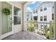 Balcony with a view of the community at 2408 Ezzell Ct, Sarasota, FL 34237