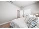 Bright bedroom with plush carpet and ensuite bath access at 2408 Ezzell Ct, Sarasota, FL 34237