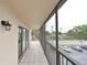 Balcony offering outdoor space with a view of the street and surrounding greenery, perfect for relaxation at 2901 26Th W St # 312, Bradenton, FL 34205